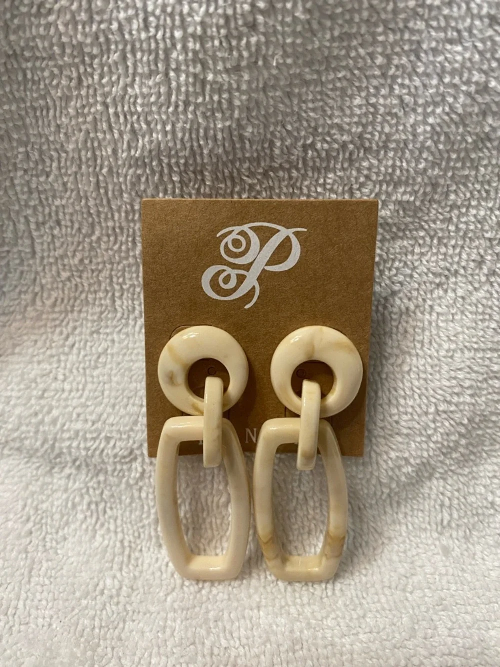 Plunder Link Drop Earrings - Picture 1 of 2